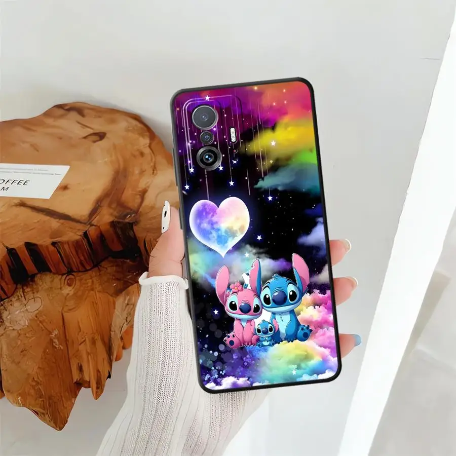 เคสโทรศัพท์แบบนิ่มสำหรับ Xiaomi Mi 10T 9 11T 14 Pro 9T CC9Pro 13 10 11 13 Lite ลายดิสนีย์ สติทช์ คู่รัก