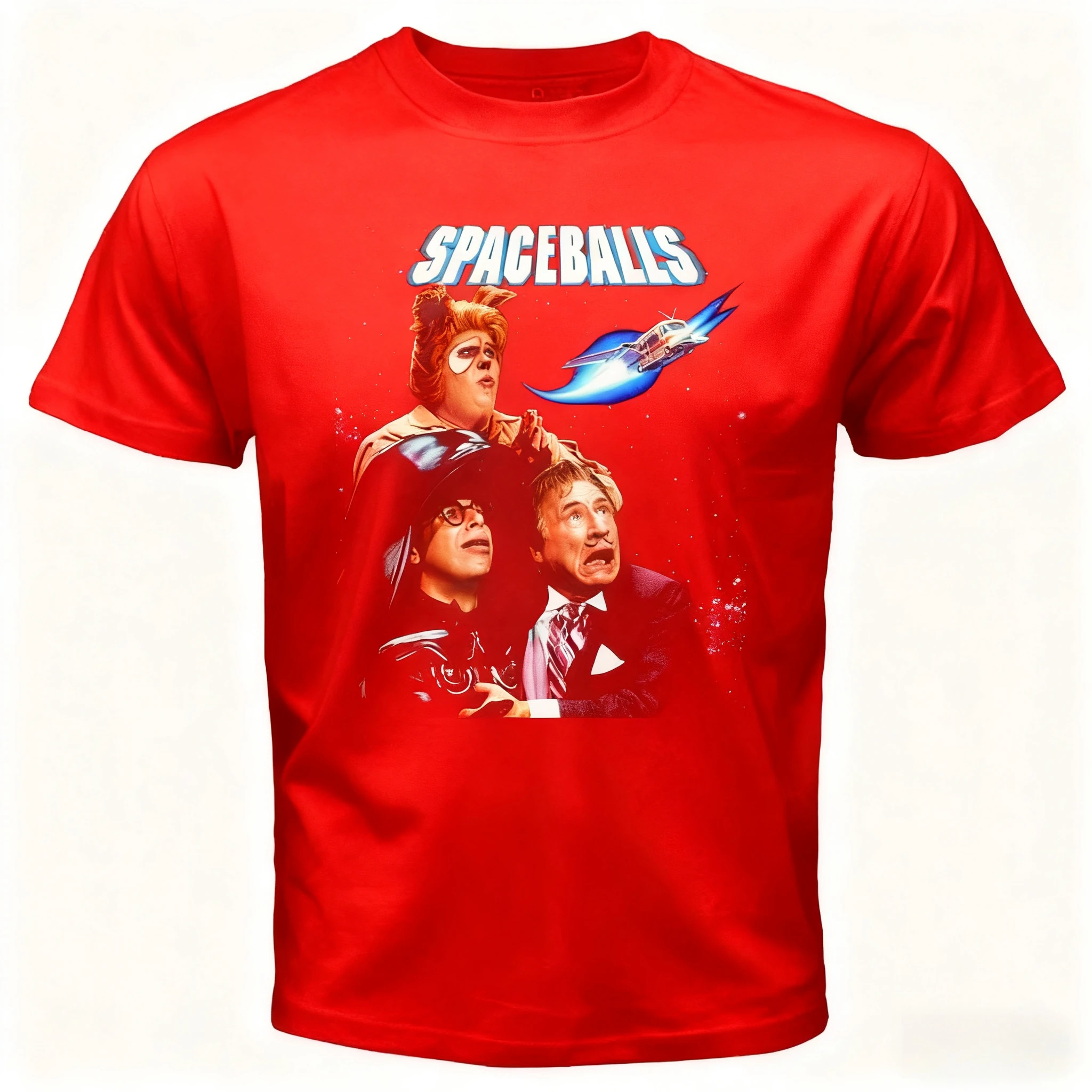 كرات الفضاء الخيال العلمي كوميديا تي شيرت للجنسين خمر فيلم الجرافيك المحملة مثالية لمحبي الأفلام عبادة والأزياء إلى الأمام يبدو حجم S إلى 4XL #1