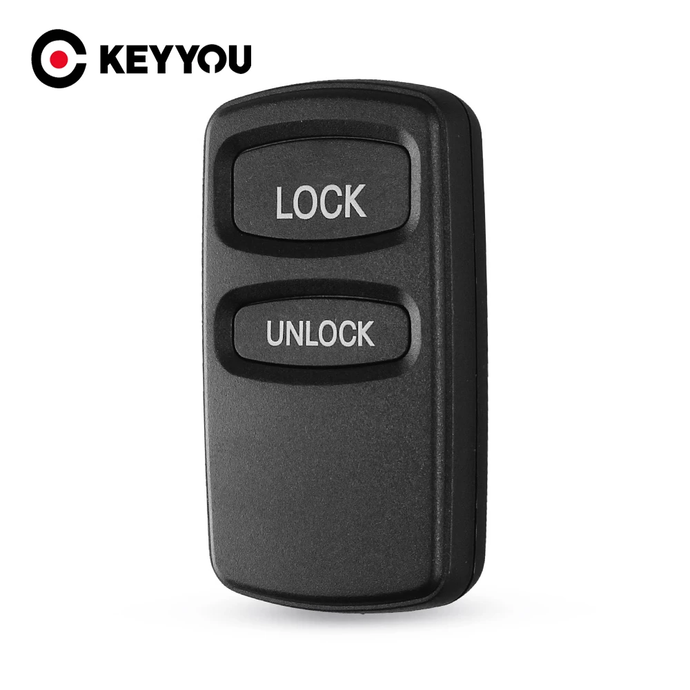 

KEYYOU 2 Button Keyless Entry Remote Key Fob For Mitsubishi Lancer Galant Replacement Free shipping