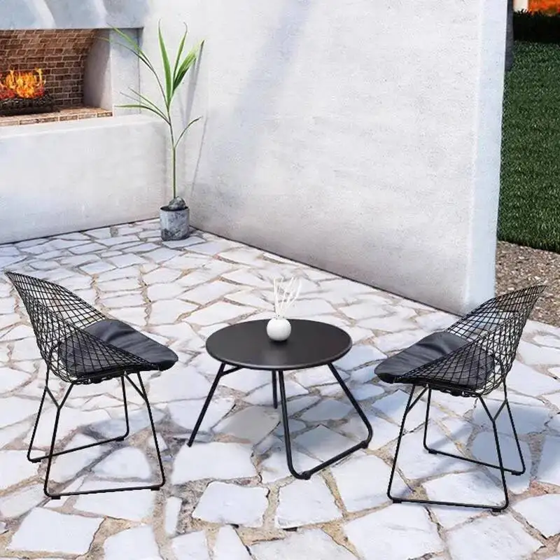 

Chaise Seating Plastic Lounges Chair Area Casting to the Balcony Rocking Chairs Porch Swing Garden Outdoor Salin Table Sofa Set