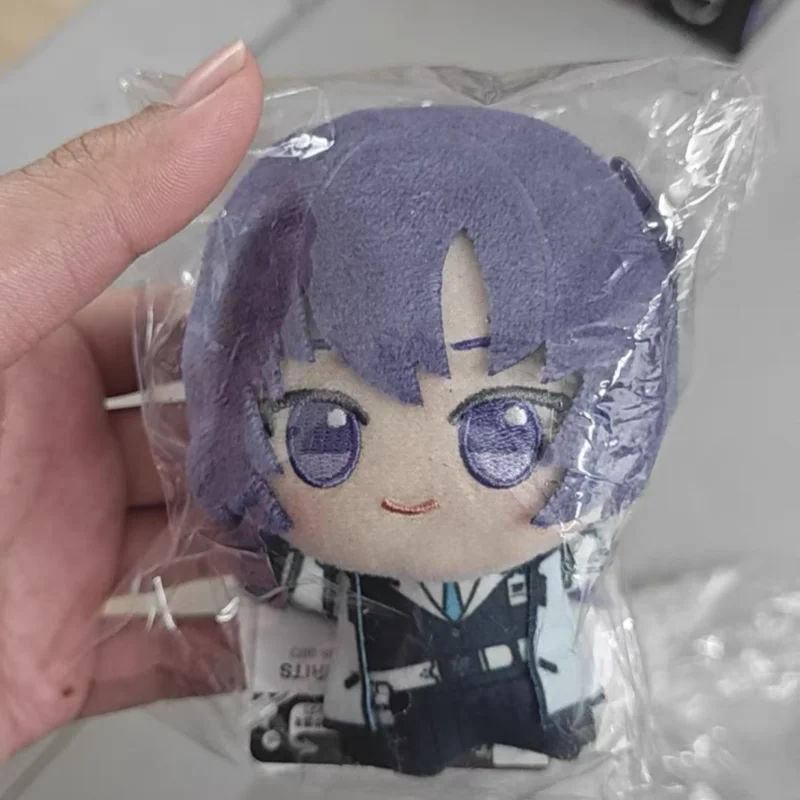 Genuine 11cm Blue Archive Plush Doll Seminar Series Rin Xue Noah Cute Bag Keychain Anime Character Stuffed Dolls Ornament Gift