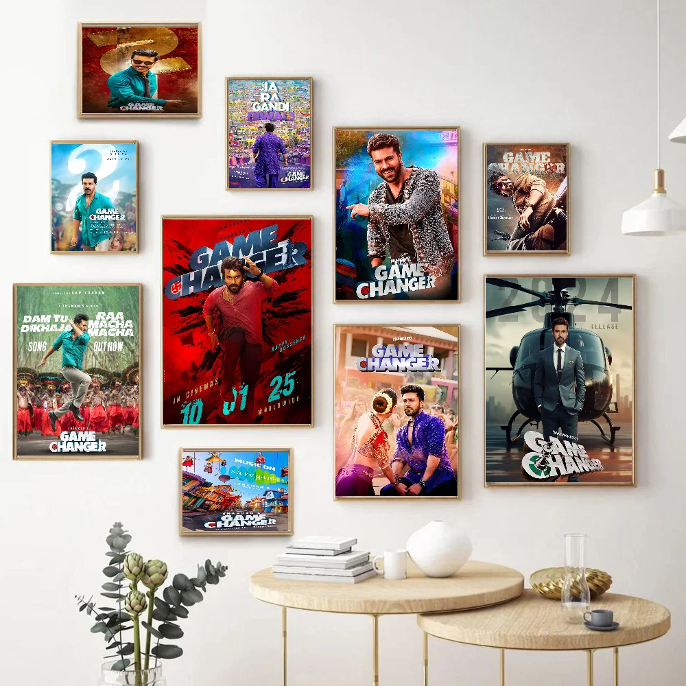 

Move Game Changer Anime Posters Sticky HD Quality Wall Art Retro Posters For Home Room Wall Decor