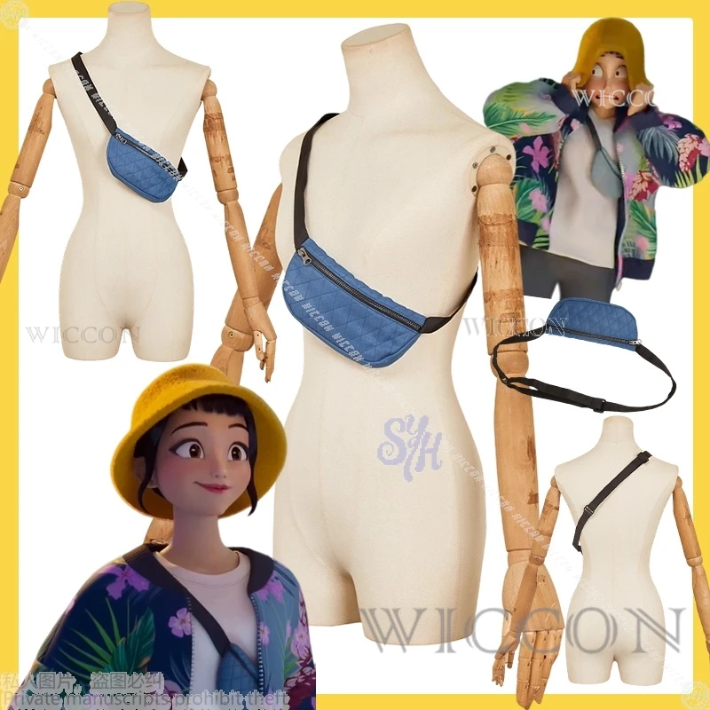 

Kpop Demon Zoey Косплей Аниме Kawaii Синяя сумка через плечо 코스프레 Idol Стиль Хэллоуин Рождественская вечеринка подарок на день рождения