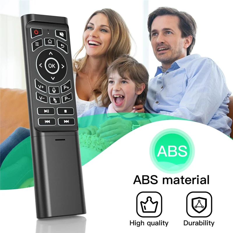 

B04C-Remote Control 2.4Ghz Air Fly Mouse For Android TV Box,Smart TV,Projector PC Windows HTPC Plug And Play USB
