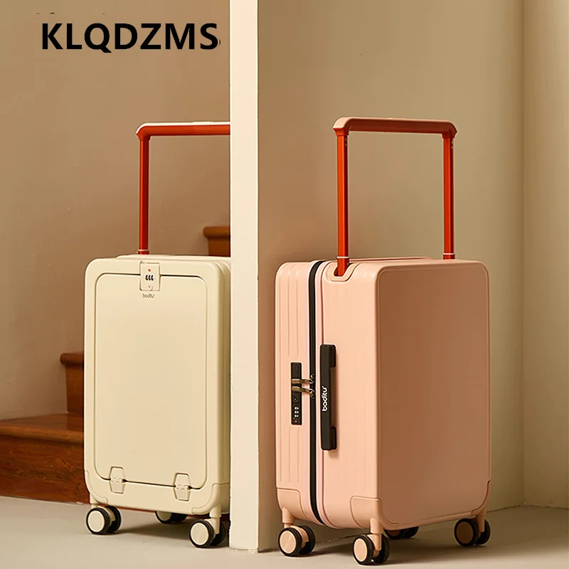 KLQDZMS Laptop Suitcase Front Opening Boarding Box 18