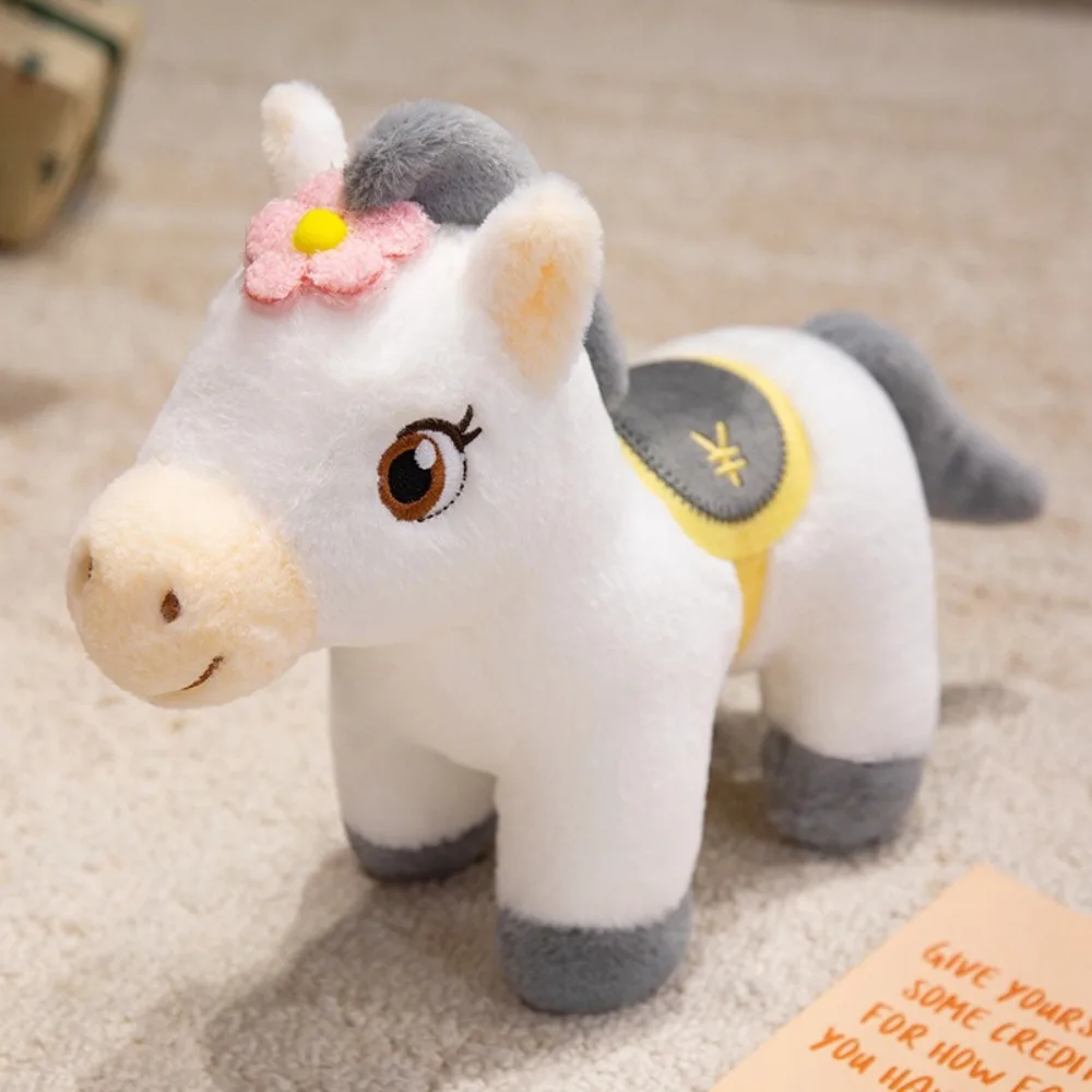 

Cozy Stuffed Pony Plush Toys Colorful Design Cute Little Horse Stuffed Horse Doll Funny Friends Blessing Gift Lucky Wealth Pony
