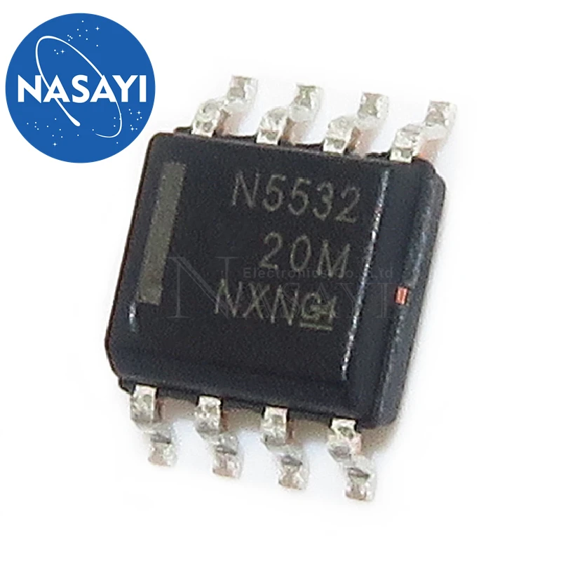 10pcs/lot NE5534DR NE5534 NE5532DR NE5532 SOP-8 Audio single operational amplifier chip IC In Stock