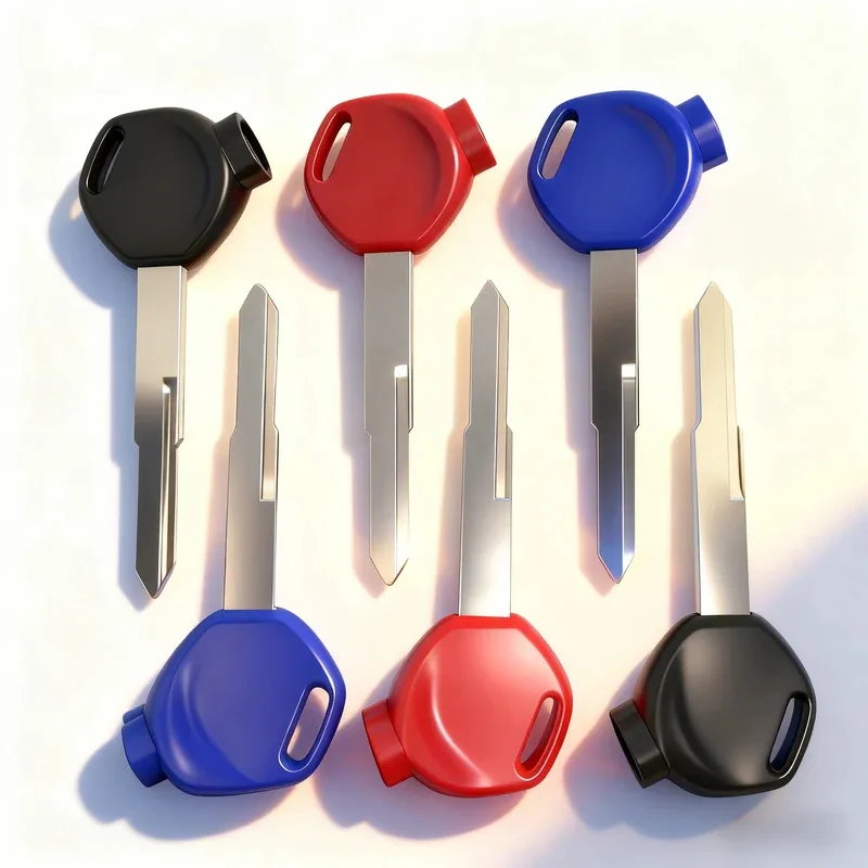 Clé vierge de remplacement non taillée pour moto, antivol magnétique pour scooter HONDA PCX 125 SCR100 WH110 150 LEAD125 AirBlade
