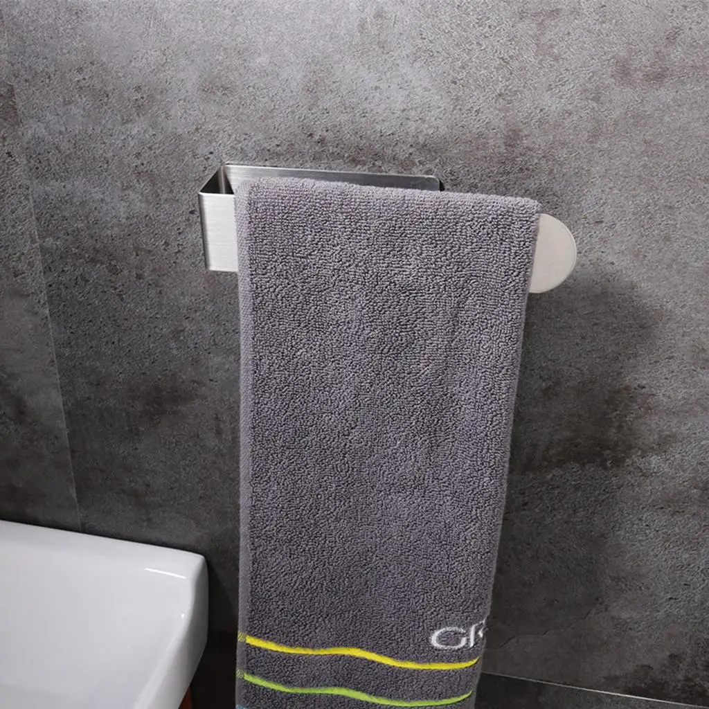 

Hand Towel Bar,Self Hand Towel Holder,Stainless Steel Bathroom Towel Holder Kitchen