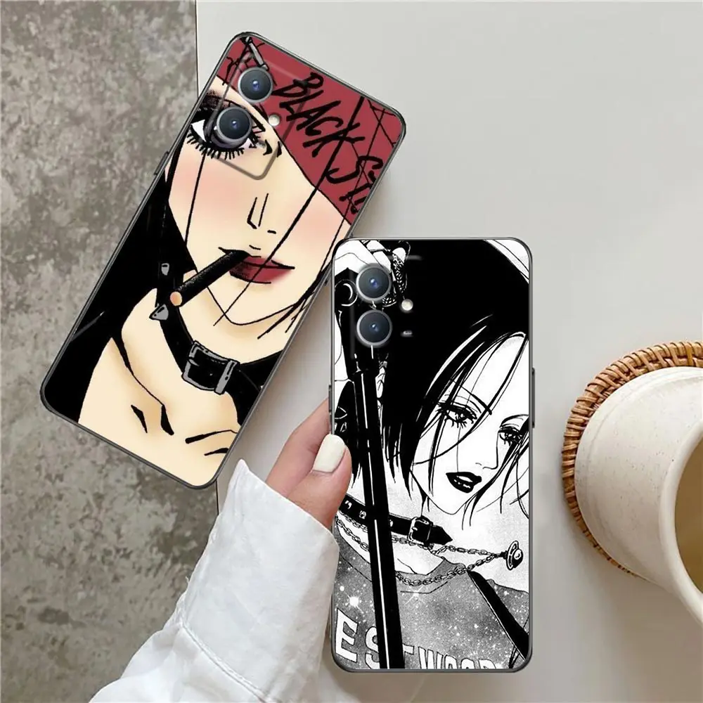 Phone Case For VIVO Y97 Y93 Y78 Y76 Y75 Y72 Y55 Y53 Y52 Y52S Y51 Y51S Y50 Y35 Y20 Case Funda Cover Nana Osaki on Purple Tie Dye