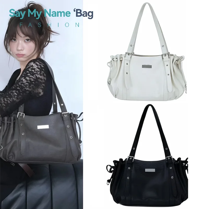 

Sweet Cool Punk Large Capaci oulder Crossbody Bag for Women Tote Bag Soft PU Leather Commuter Tote Bag Women's Underarm Bag