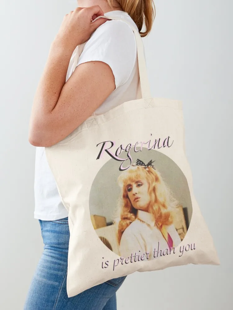 

rogerina Tote Bag tote bag screen Canvas bag for women tote sacs de shopping