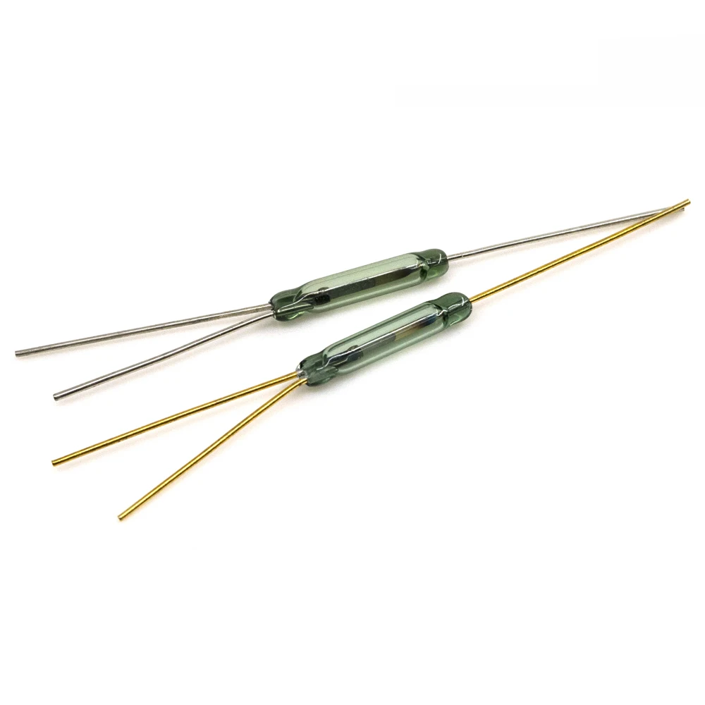 

50 шт. 3-контактный герконовый переключатель 2,5*14 BL-CGHG-2,5X14-3 магнитный цилиндрический герконовый бесконтактный переключатель