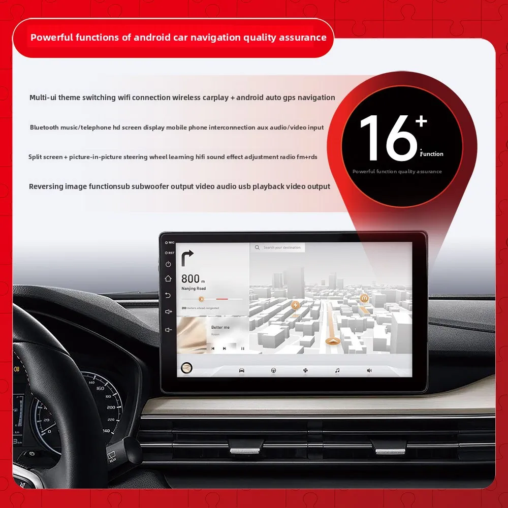 ينطبق على B U I C K Android Navigation C H E V R O L E T GMC سيارة شاشة كبيرة 7 بوصة الكل في واحد نظام ملاحة GPS