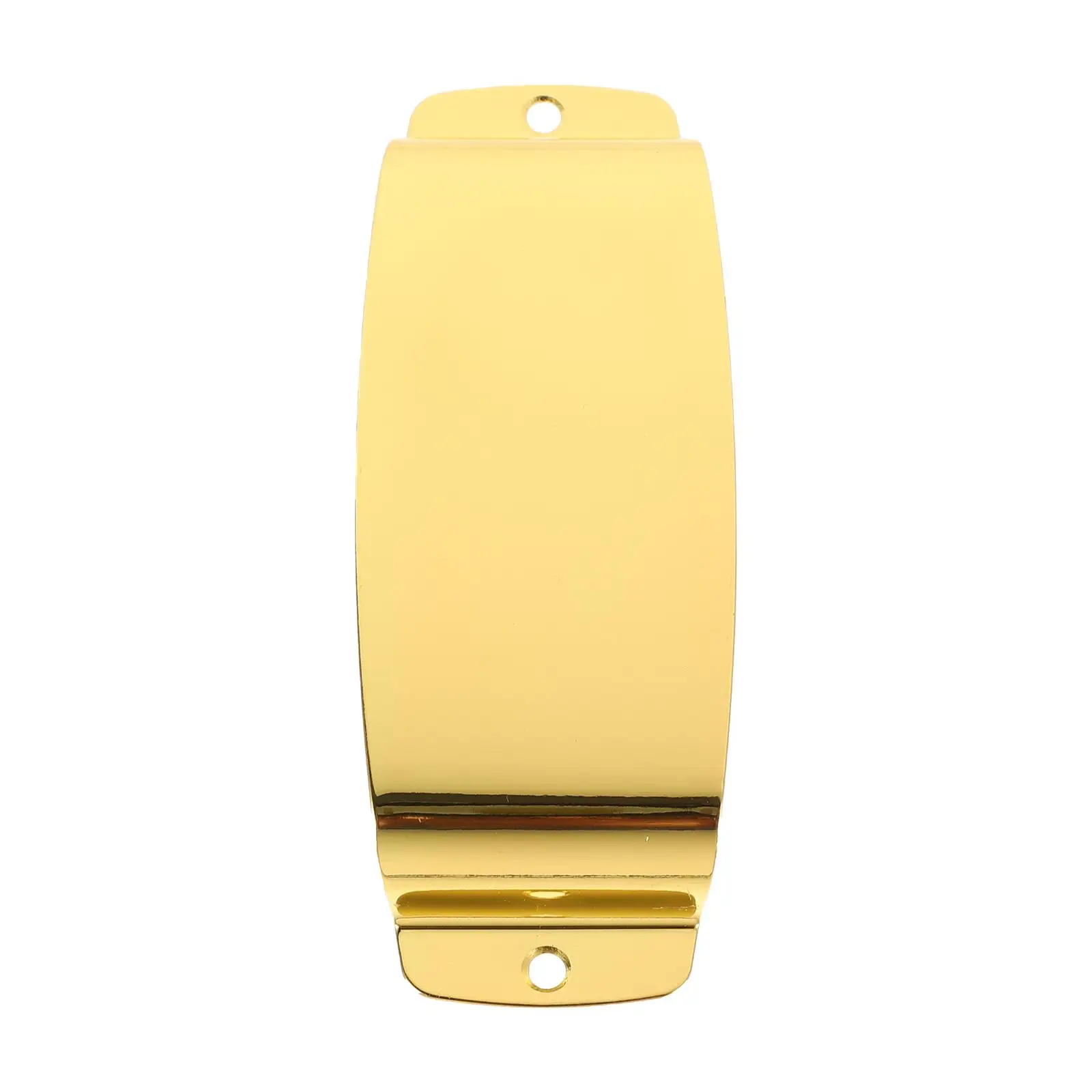 Bass Protection Cover Zinc Alloy Durable Protective Products Guitar Bridge Golden Storage Pickup Cover Bass