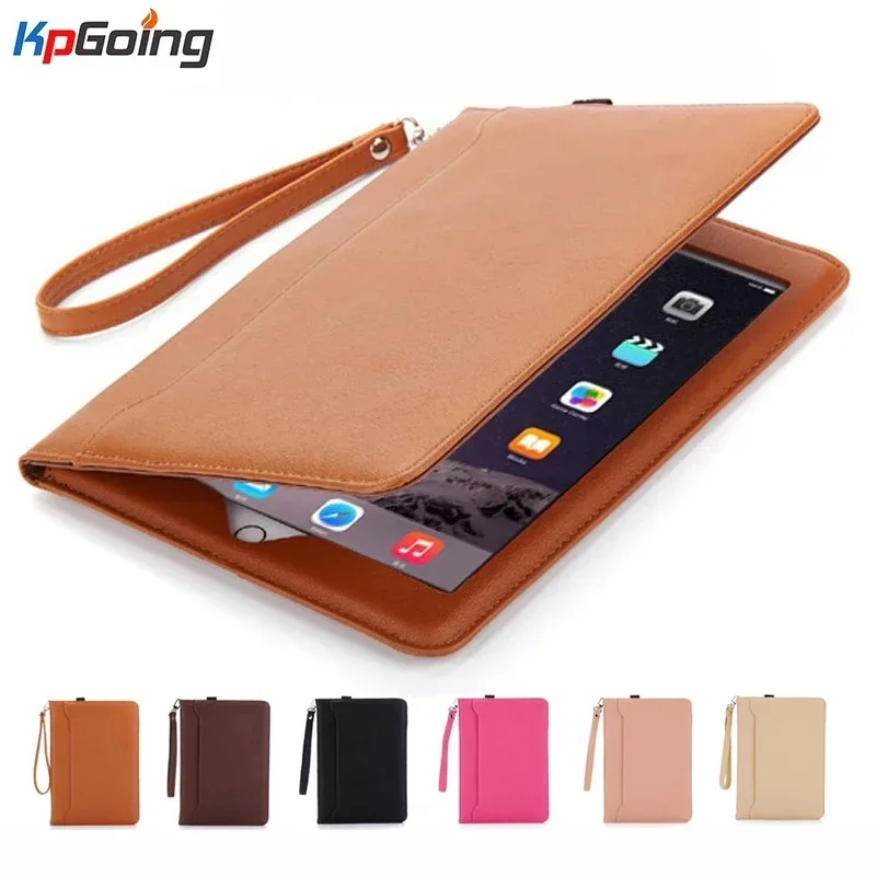 Smart Case for iPad 9th 8th 7th Generation PU Leather Stand Cover for iPad 9.7 2018 2017 Cover for iPad 2020 Air 4 Pro 11 Mini 6