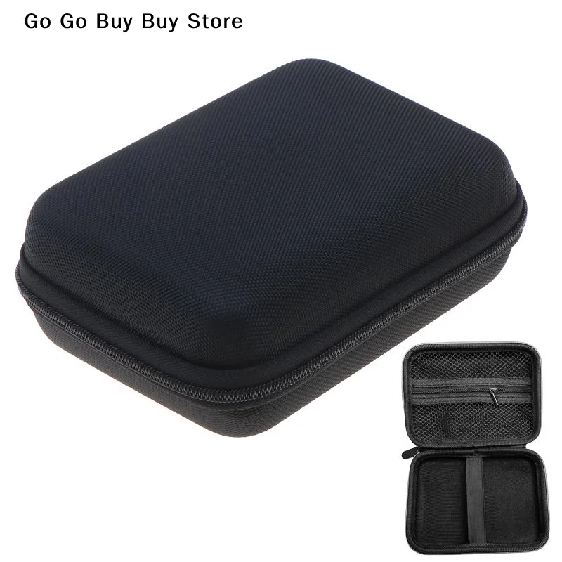 【S】1Pcs Hard EVA Carrying Storage Case Portable Zipper Mesh Pocket Shockproof Waterproof Organizer Bag For Electronic Gadgets