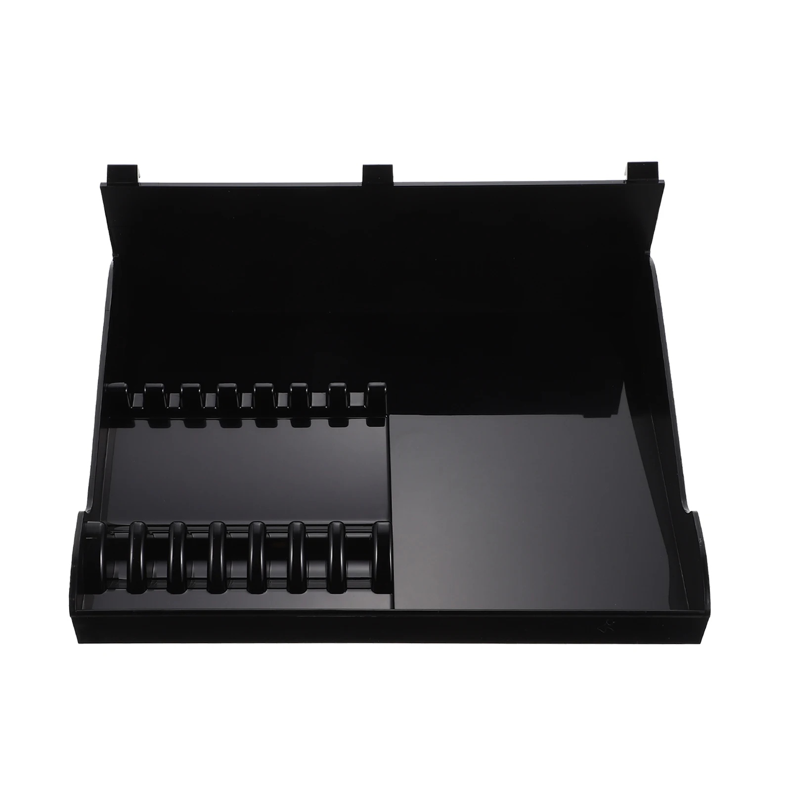 

Multi-Function Hairdressing Tool Rack Durable Abs Salon Shear Holder Scissors Combs Storage Lightweight Professional Organizer