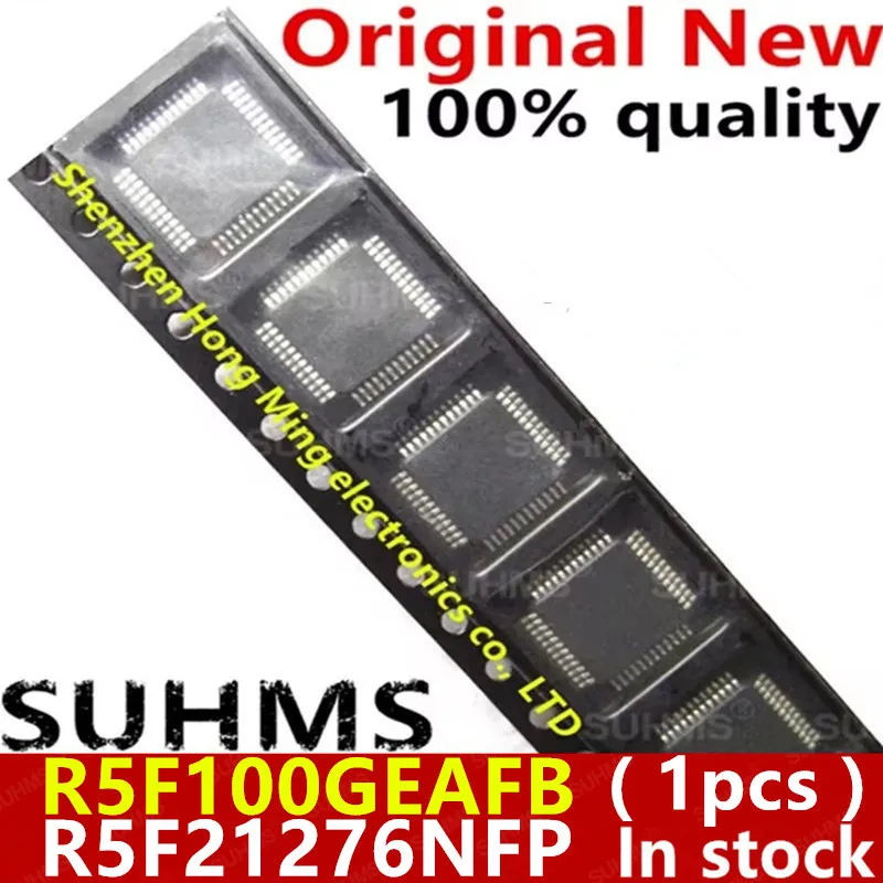 100gea r5f100geafb r5f21276 r5f21276nfp qfp, 100% novo, 1 peça