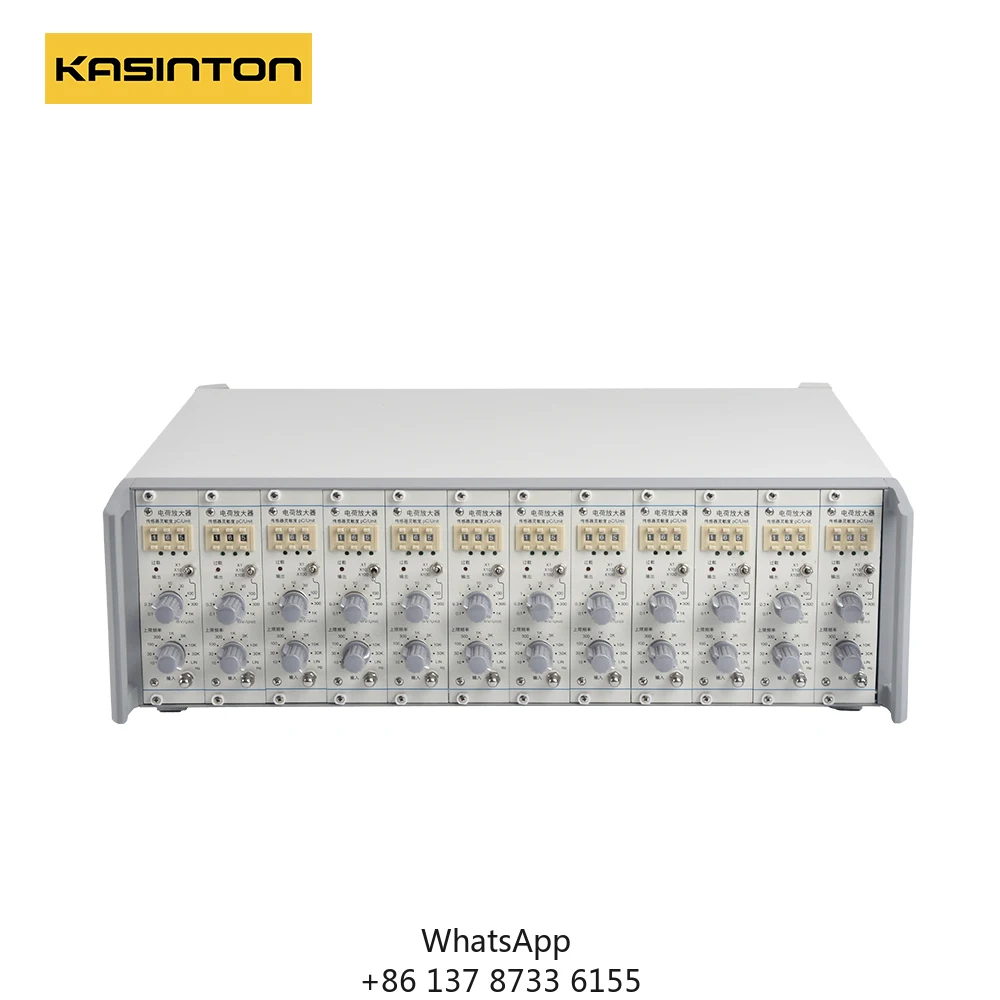 JSDPE12YS 12-Channel Low Noise Charge Amplifier Compact Design Overload Indicator Charge Amplifier