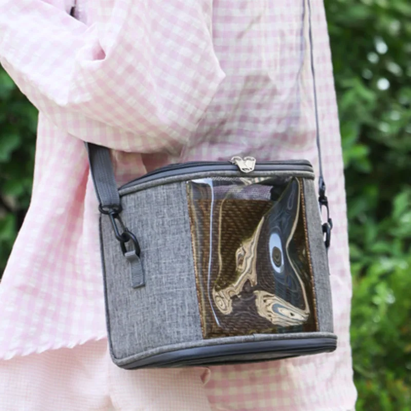 

Прямая уличная маленькая сумка для домашних животных, портативная ручная сумка для одиночного котенка, дышащая сумка для сахарного планера, сумка для морской свинки, хомяка