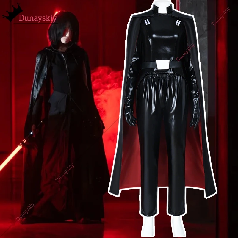 anime-deuxieme-cosplay-soeur-costume-pu-cuir-cape-ceinture-ensemble-complet-tenue-halloween-monstre-carnaval-fete-costume-pour-garcons-filles
