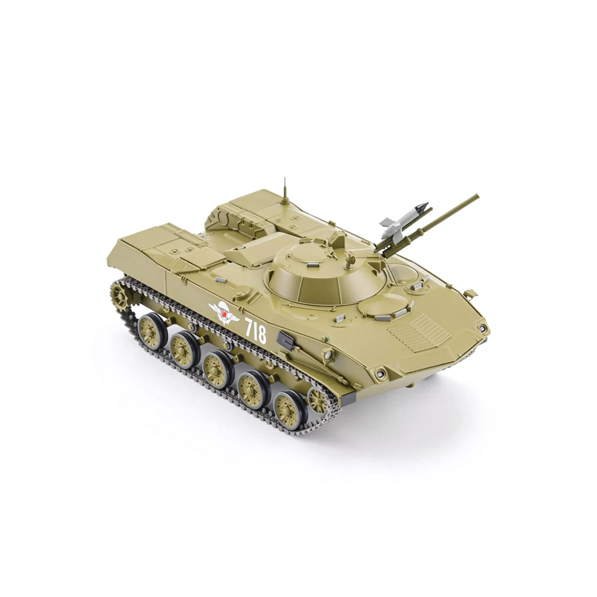 1: 43 Soviet Airborne Tracked Tank BMD-1 Model Static Finished Model SM3044
