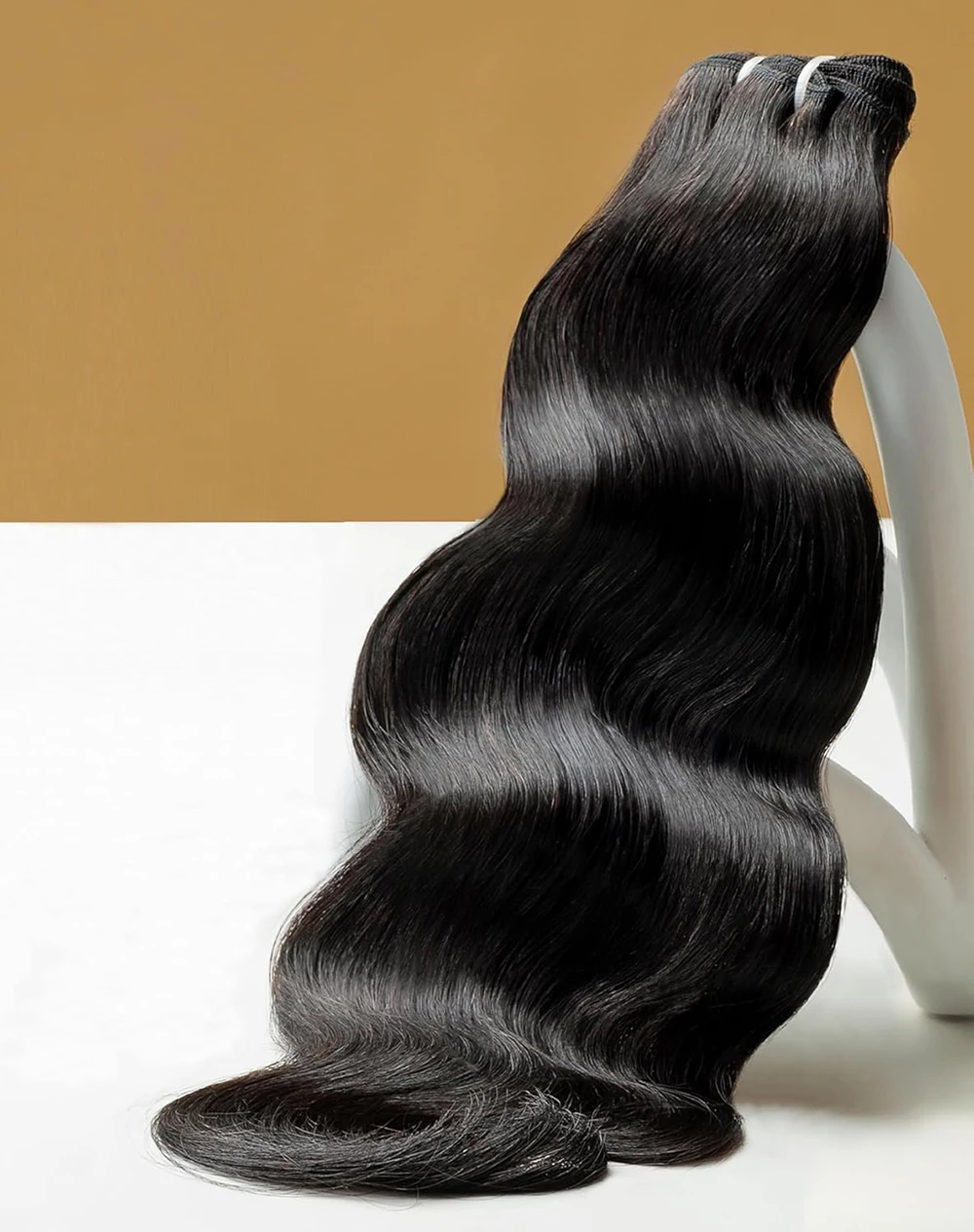 Body Wave doczepy z ludzkich włosów pasma kręconych brazylijskie tkane włosy pasma 100% ludzkich włosów 8-26 28 30 cali 1/3/4 zestawy 50g