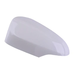 Car Left Side Wing Rearview Mirror Cover Cap Fit For Toyota Yaris 2012 2013 2014 2015 2016 2017 2018 2019 2020 White ABS