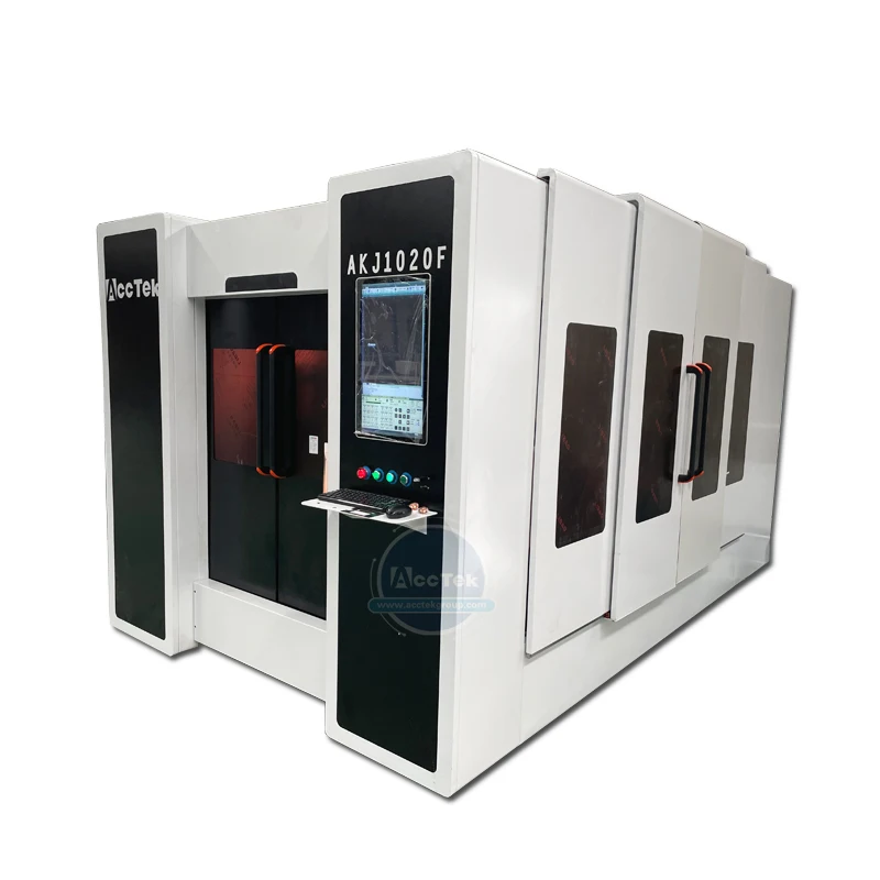 Full Closed Fiber Laser Cutting Machine CNC Laser Metal Cut Ipg Max Fiber Laser Cutting 2-40mm CS SUS Metal Laser Cutter