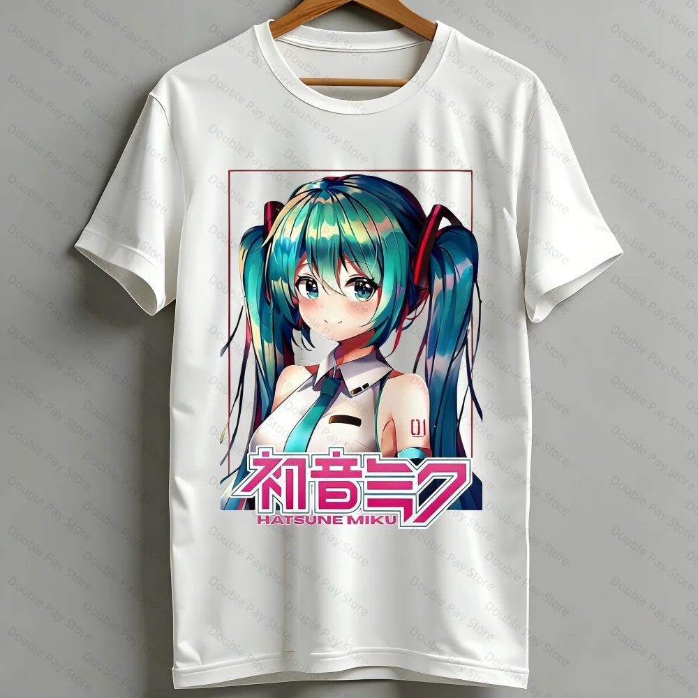 Summer Clothing For Teen Girls - 2026 Yeni Yaz Kawaii Miku Tişörtü