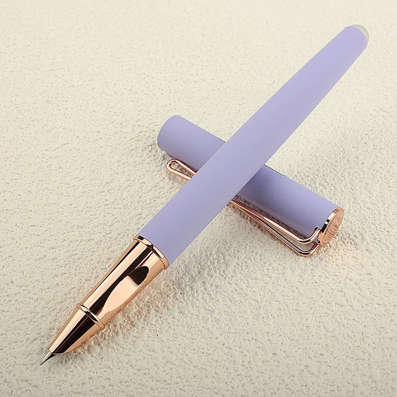 Luxury Quality 5052 Fountain Pen Metal Ink Pen EF Nib Elegante Business Office School Supplies Writing Pen Stationary