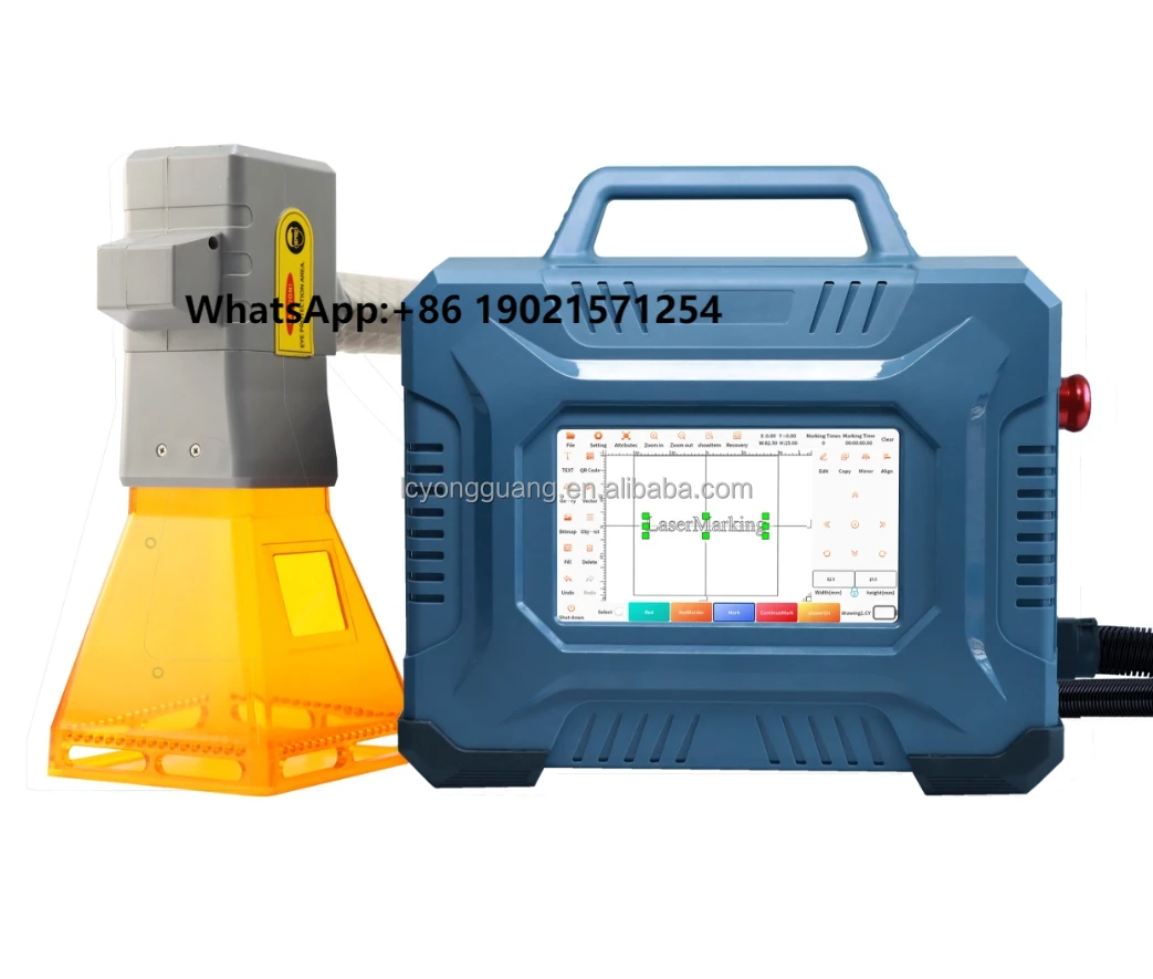 

Handheld Portable Marking Machine for Metal and Non-metal Materials Used in Various Fields Available in 20/30/50w Options