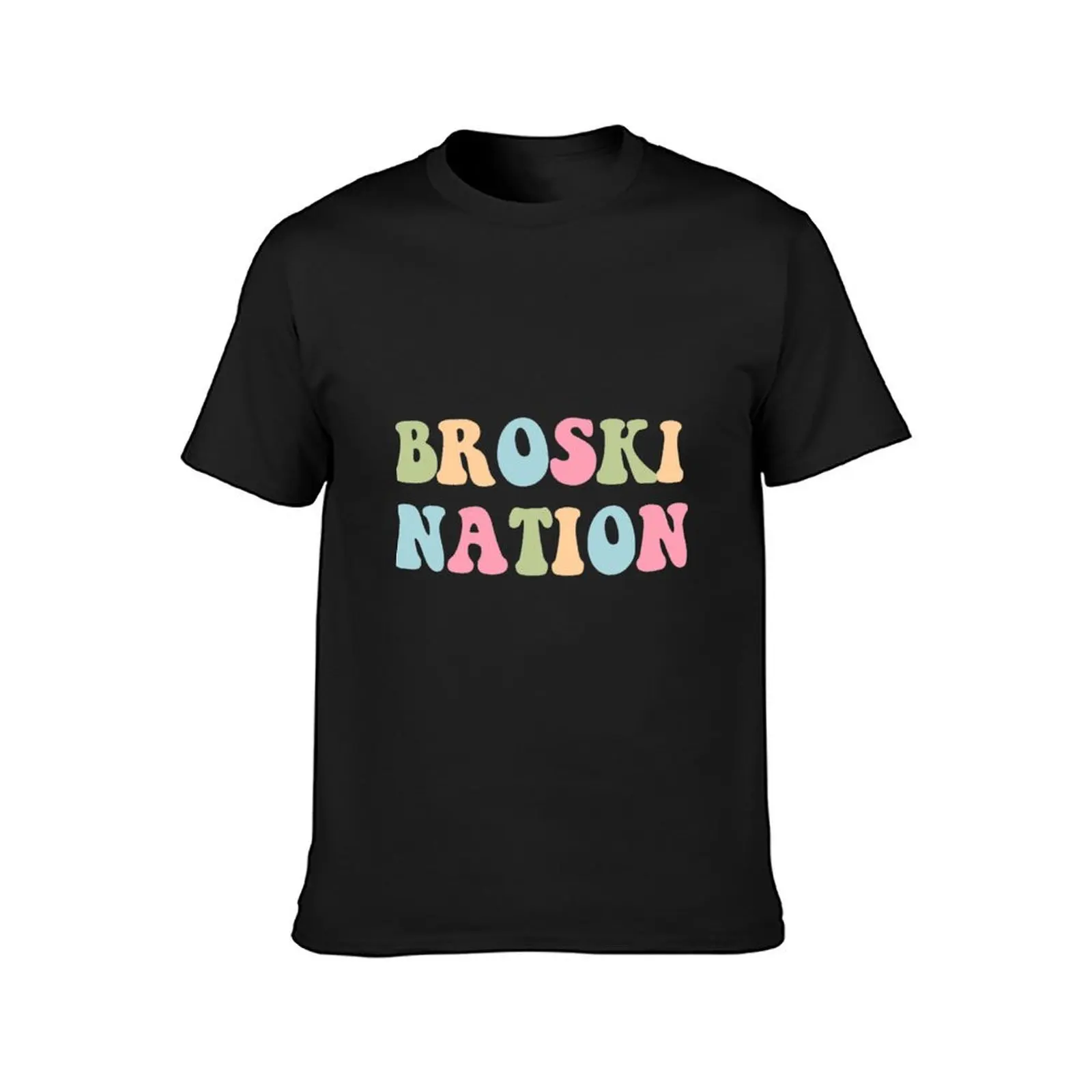 broski nation broski nation T-Shirt summer clothes cute clothes mens graphic t-shirts hip hop