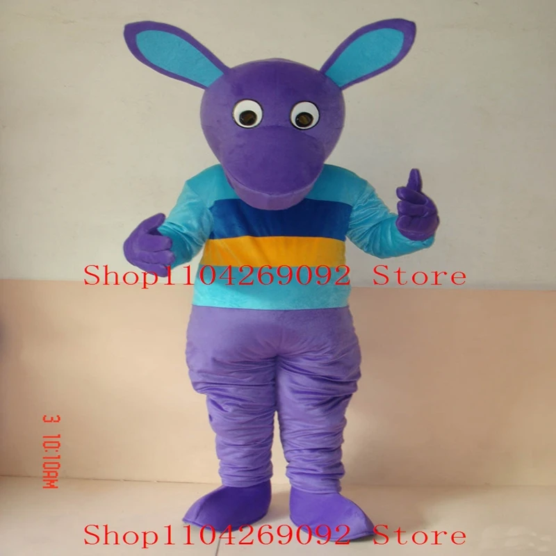 

Lovely Little Donkey Mascot Costume Cartoon Donkey Cosplay Costumes Birthday Character Party Maskote Halloween Anime Carnive Sui