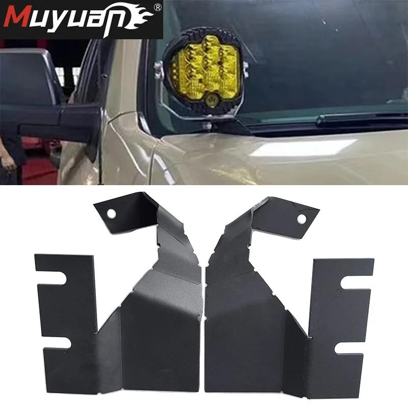 

Pair A-Pillar Light Mounting Bracket Fit For Toyota Tundra 2014-2021 Hood Led Work Light Mount Kit