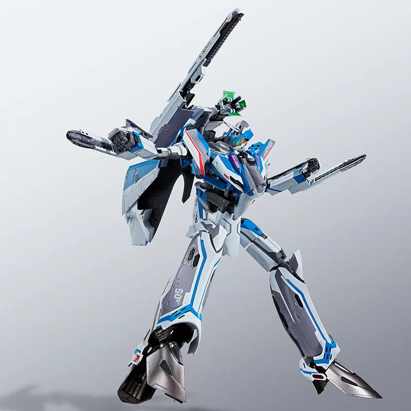 بانداي الأصلي عمل الشكل DX سوبر سبيكة VF-31J (سيجفريد) ألعاب شخصيات الحركة للبنين هدية تحصيل نموذج الحلي