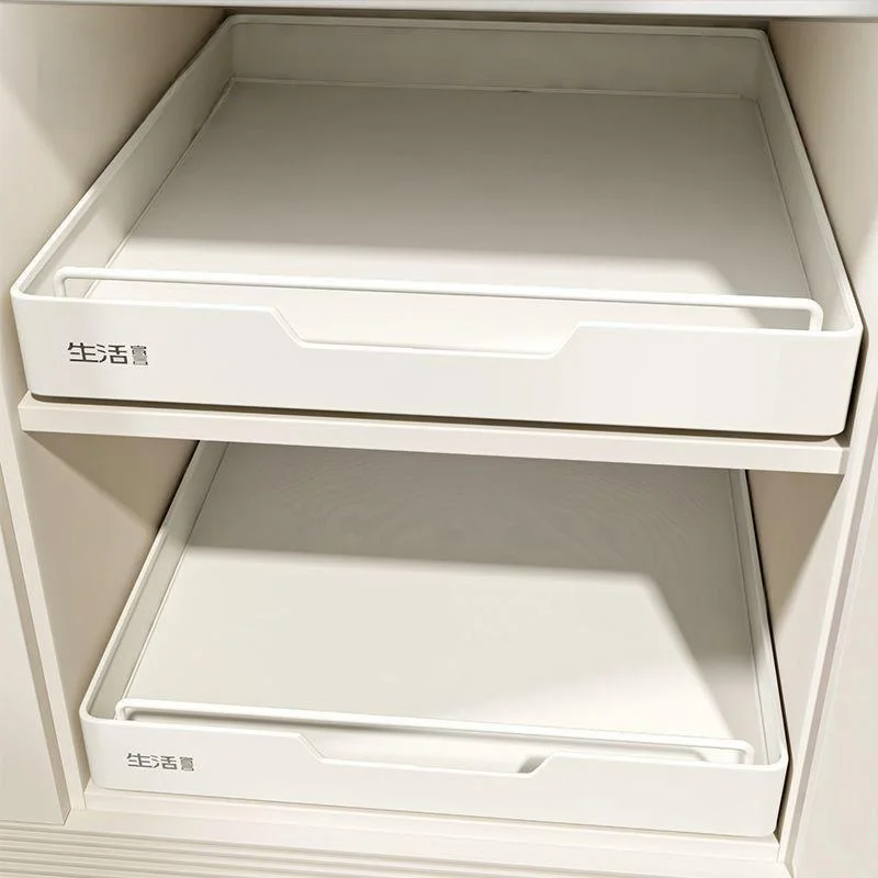 

Kitchen Storage Ra Der Pull out Diwaer Sink Plate Storage Box under Cabinet Basket Industrial Sle Kitchen Organizer