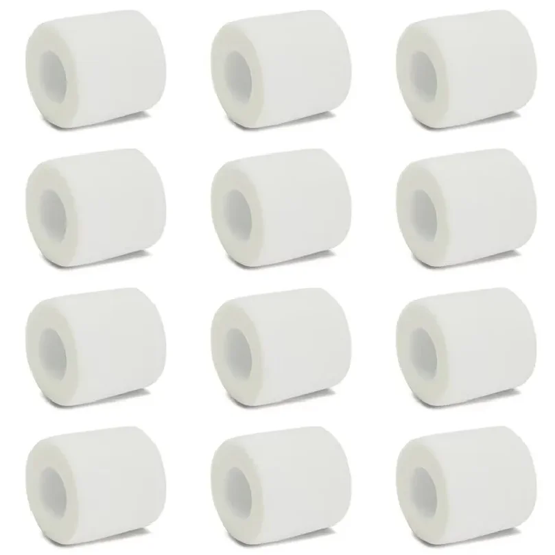 1/6Pcs 4.5m Black First Aid Self Adhesive Cohesive Elasticity Bandages Sports Tape for Wrist Ankle Sprains & Swelling