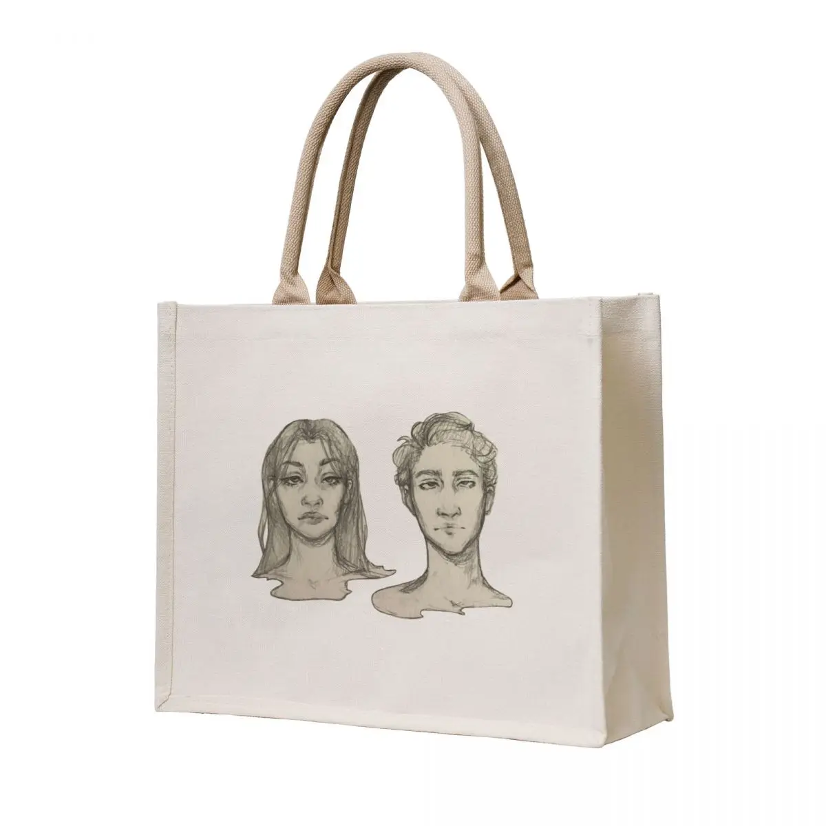 

OG Clara and Noah sketch Tote Bag Shopping bags reusable grocery bags shopper bags