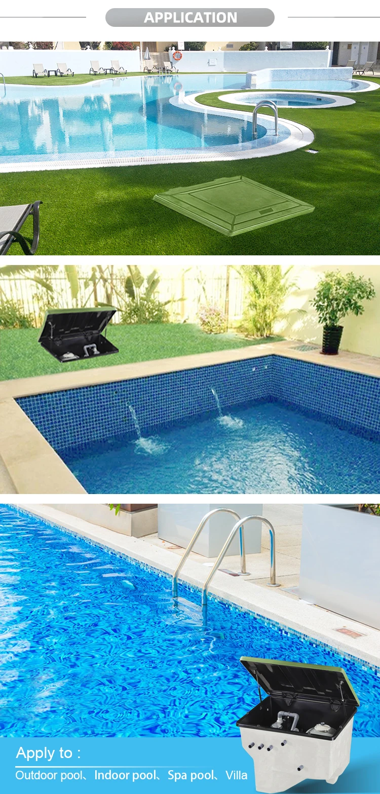 فلتر رمل كوارتز من الألياف الزجاجية بسعر المصنع من العلامة التجارية Pikes مع غرفة آلة لأدوات وإكسسوارات حمام السباحة في الحديقة