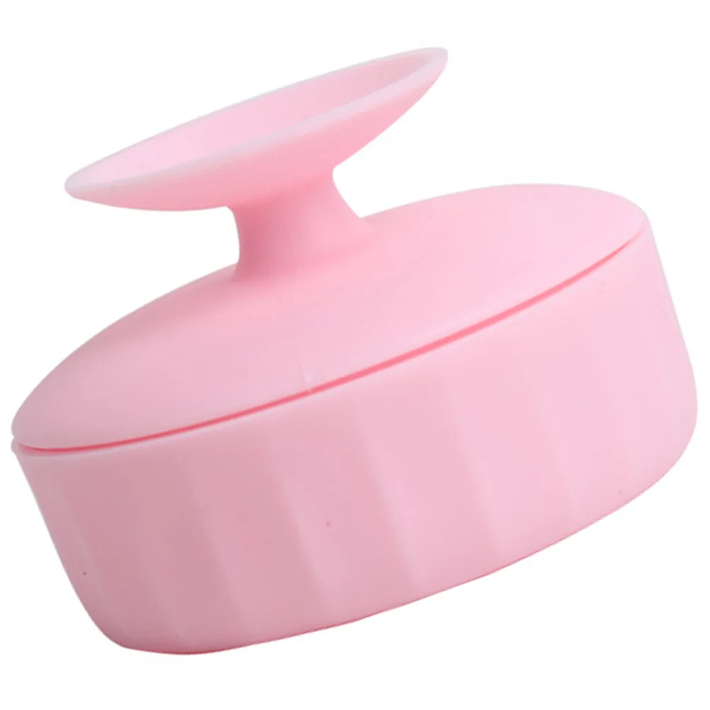 Pudełko do czyszczenia pędzli do makijażu Silikonowy czyścik do pędzli Trwała teksturowana podkładka Szybkie czyszczenie Akcesoria do makijażu Prezent dla kobiet i dziewcząt