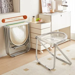 Şeffaf akrilik sandalyedeki 6 büyük satış-no. 4