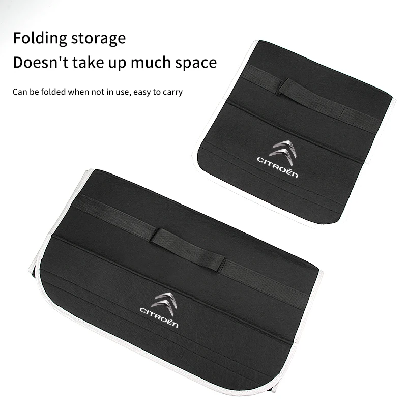 أداة تخزين ورأى صندوق السيارة سعة كبيرة محمولة لسيتروين C4 C3 C5 C1 C2 VTS Berlingo Celysee Xsara Picasso