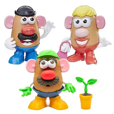Hasbro Mr Mrs cabeza de patata muñeca ensamblada figuras de historia de juguete juegos divertidos figura de acción adornos regalos de cumpleaños para niños