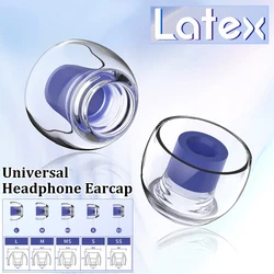 Universal Latex Ear Tips for Sennheiser Corrugated Earplug Anti-allergic Ear Plugs for SONY/HUAWEI/OPPO/XIAOMI/AKG