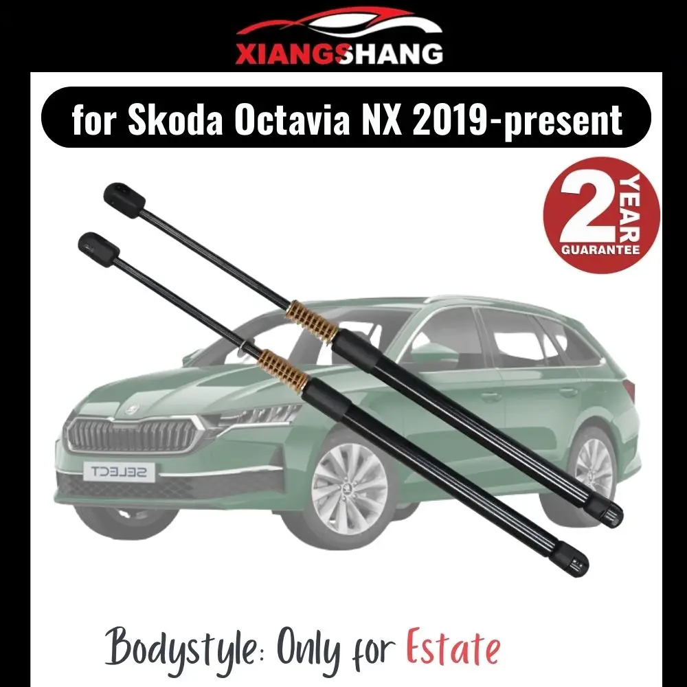 

2pcs Rear Tailgate Damper for Skoda Octavia Mk4 (NX) 2019-present Estate WITH SPRING Trunk Boot Gas Charged Gas Lift support