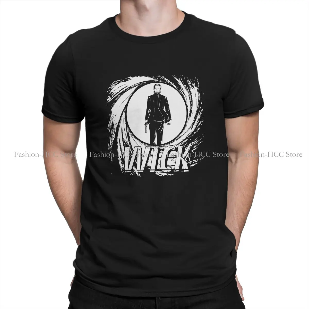 Good Johnwick Round Collar TShirt John Wick Original Polyester T Shirt Man's Tops Individuality