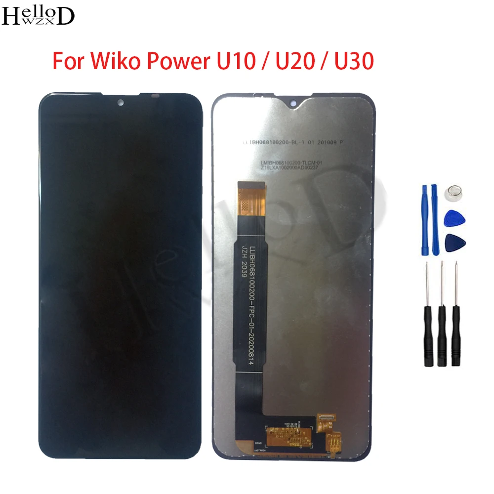 

6.82 inches LCD Screen For Wiko Power U10 U20 U30 LCD Display Touch Screen Digitizer Accessories Assembly Tools