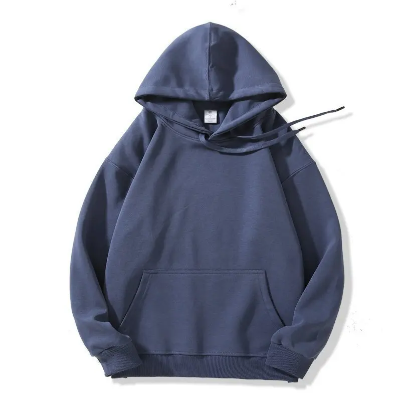 AO Hoodies ผู้ชายผู้หญิงเสื้อแขนยาวหลวมสบายๆ Hoodie รอบคอเสื้อ Pullovers วิ่งออกกําลังกายแฟชั่นกีฬา